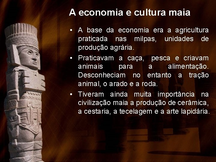 POVOS PRCOLOMBIANOS MAIAS INCAS E ASTECAS Prof Natania