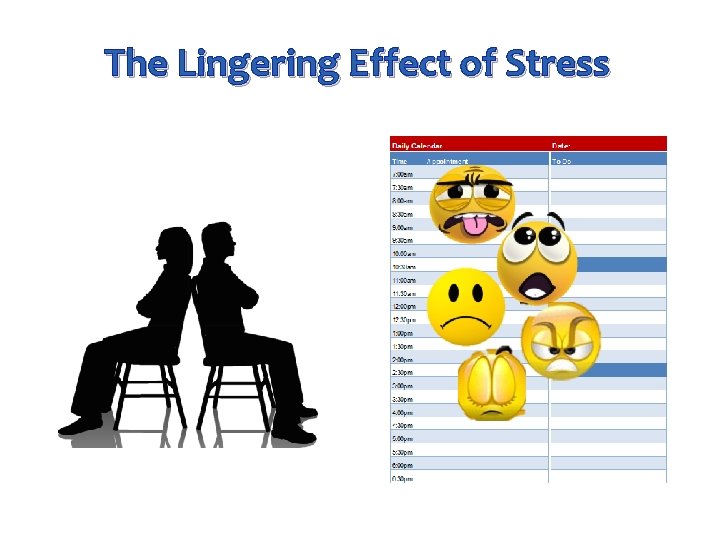 The Lingering Effect of Stress 