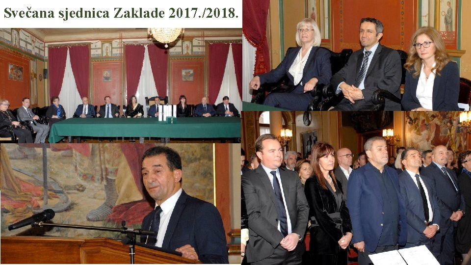 Svečana sjednica Zaklade 2017. /2018. www. zakladaivanbulic. com 