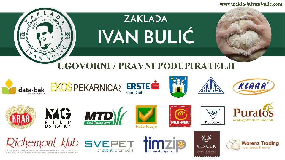 www. zakladaivanbulic. com UGOVORNI / PRAVNI PODUPIRATELJI 