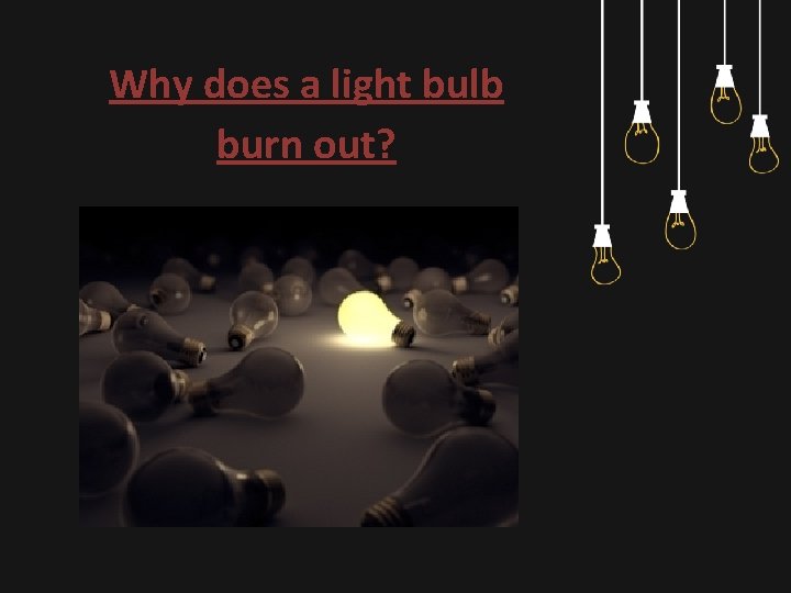 Light and heat different types of light bulbs