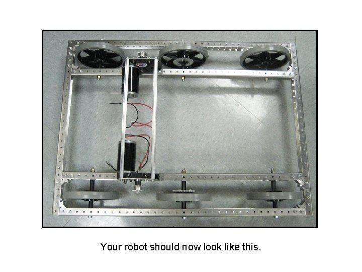Your robot should now look like this. 