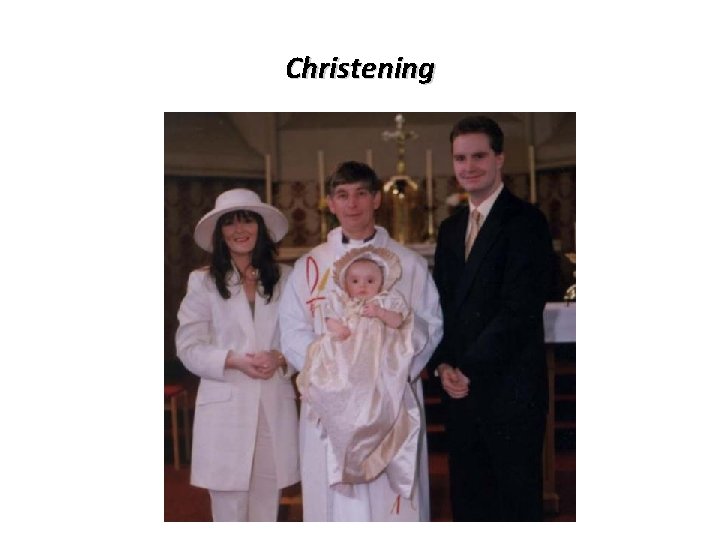 Christening 