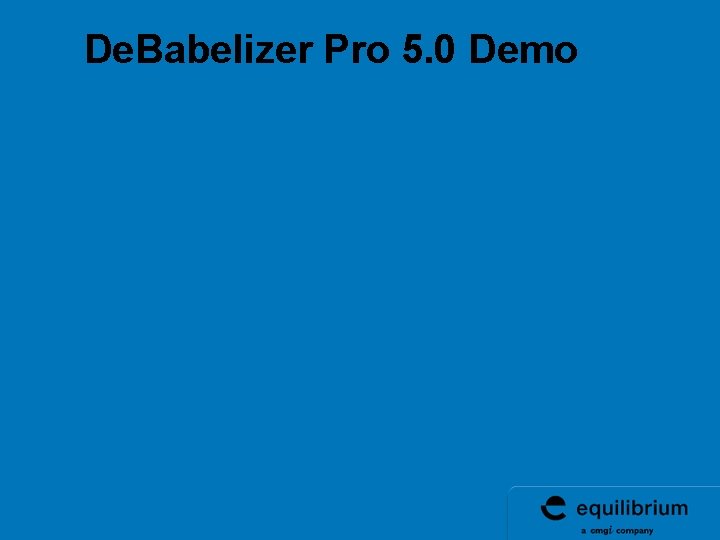De. Babelizer Pro 5. 0 Demo De. Babelizer Pro 5. 0 Demo