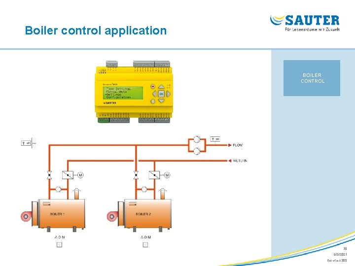 Boiler control application BOILER CONTROL 39 9/3/2021 flexotron 800 