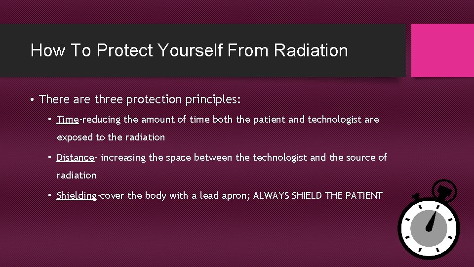 Radiation Safety Paige Dinges September 19 th 2016