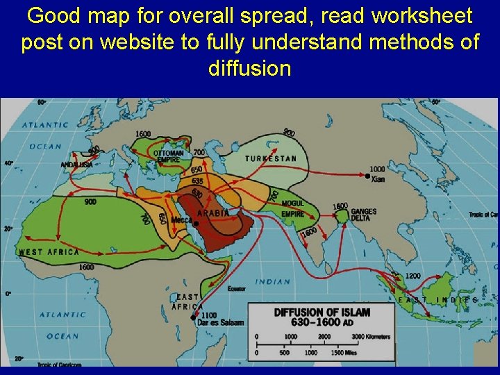 Good map for overall spread, read worksheet post on website to fully understand methods