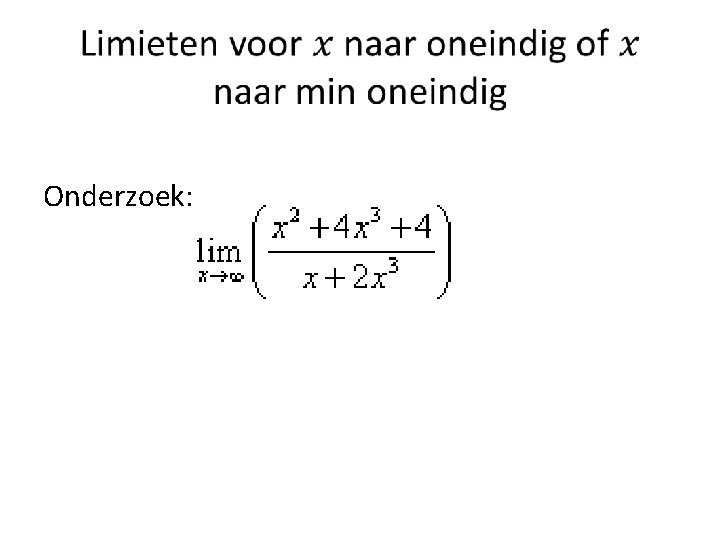 Onderzoek: 