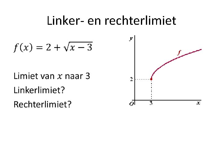 Linker- en rechterlimiet • 