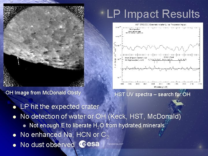 LP Impact Results OH Image from Mc. Donald Obsty l l LP hit the