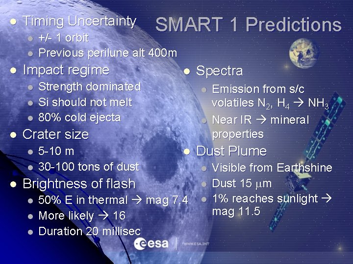 l Timing Uncertainty l l l l Strength dominated Si should not melt 80%
