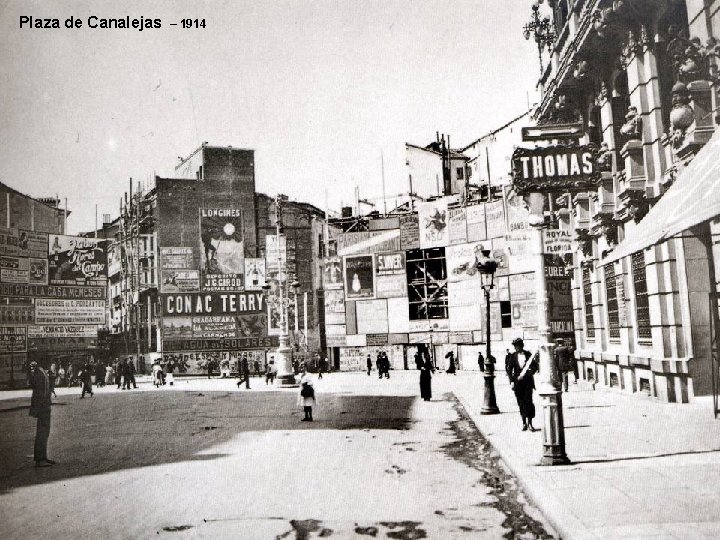 Plaza de Canalejas – 1914 