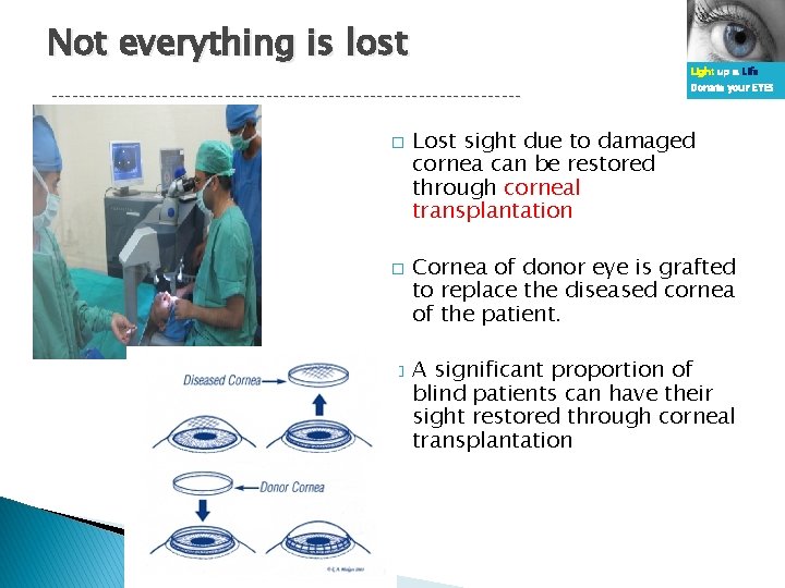 Not everything is lost Light up a Life ---------------------------------- � � � Donate your