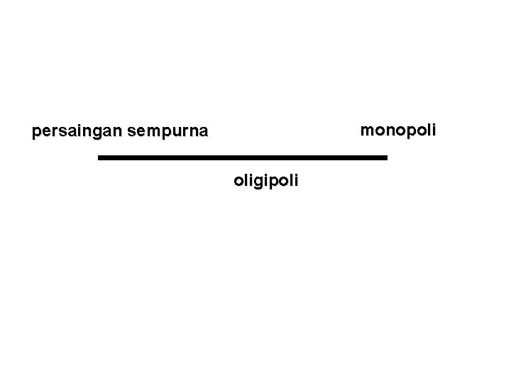 monopoli persaingan sempurna oligipoli 