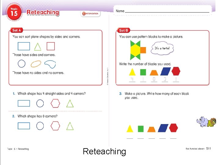 Reteaching © 2009 abcteach. com 