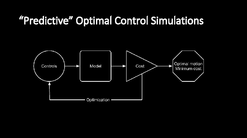 “Predictive” Optimal Control Simulations 