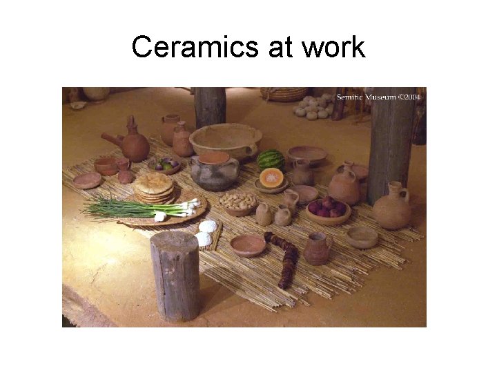Ceramics at work 