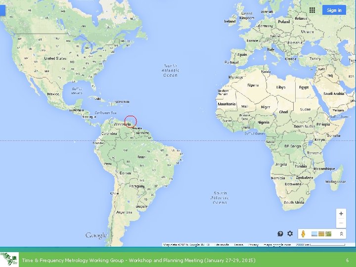 Time & Frequency Metrology Working Group - Workshop and Planning Meeting (January 27 -29,