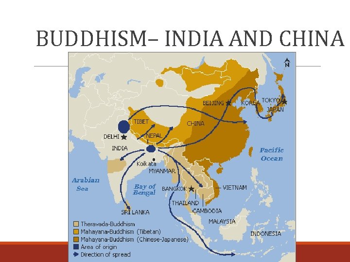 BUDDHISM– INDIA AND CHINA 