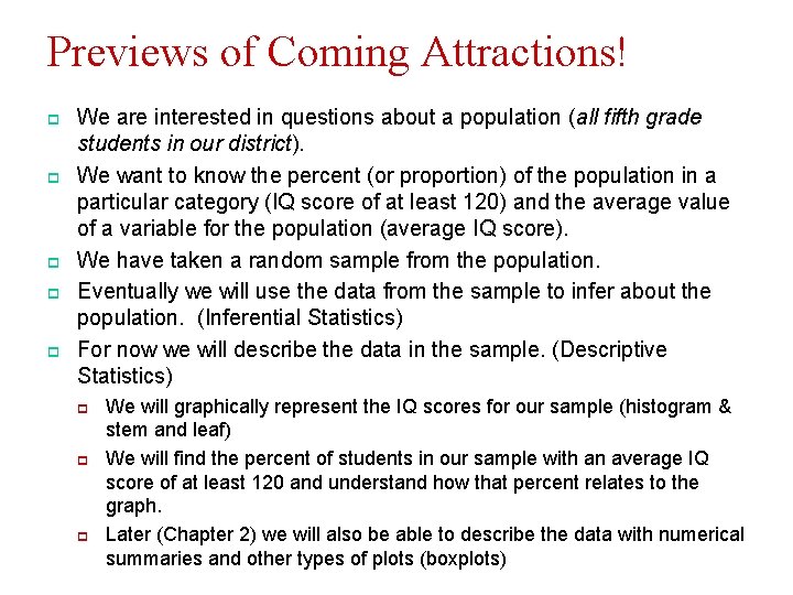 Previews of Coming Attractions! p p p We are interested in questions about a