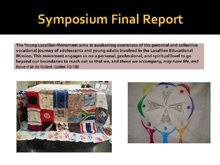 Symposium Final Report 