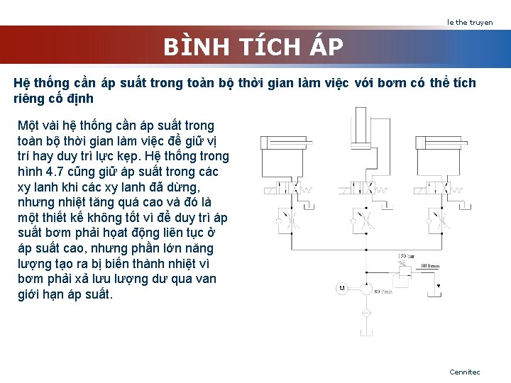 le the truyen BÌNH TÍCH ÁP Hệ thống cần áp suất trong toàn bộ