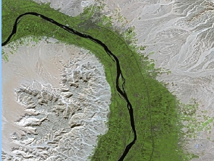 Flood Plain • A flat area of land along a river. – Advantage – Flood Plain • A flat area of land along a river. – Advantage –