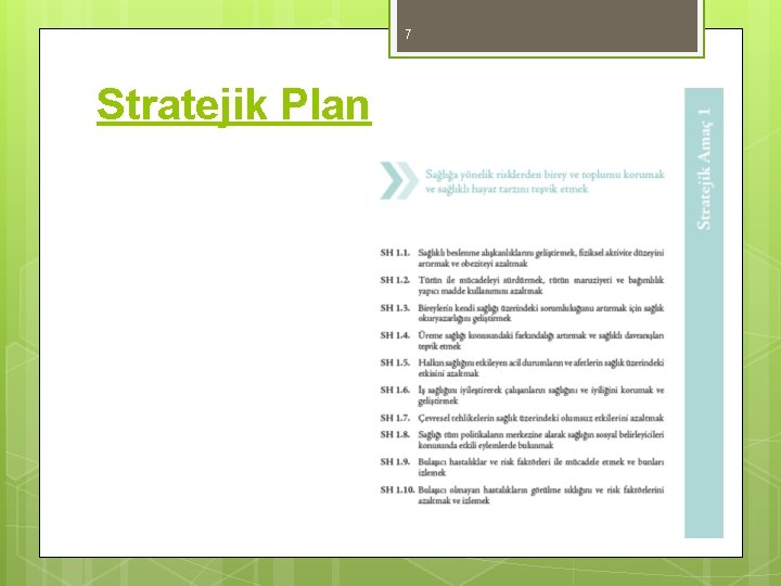 7 Stratejik Plan 