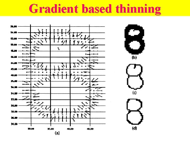 Gradient based thinning Gradient based thinning