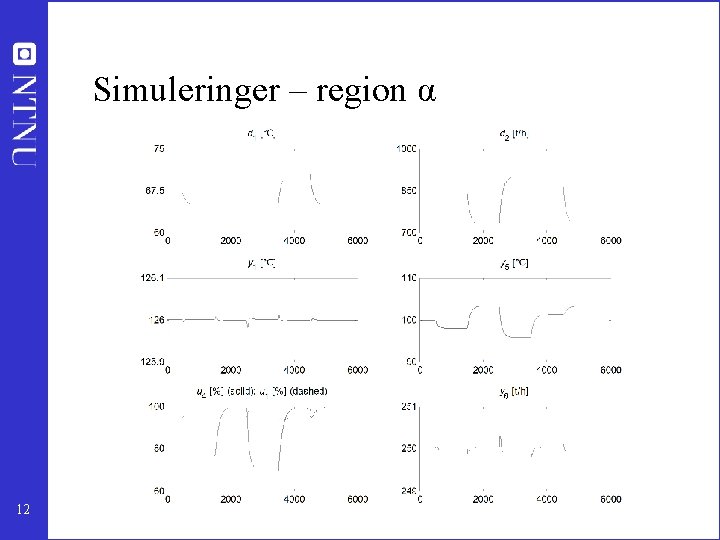 Simuleringer – region α 12 