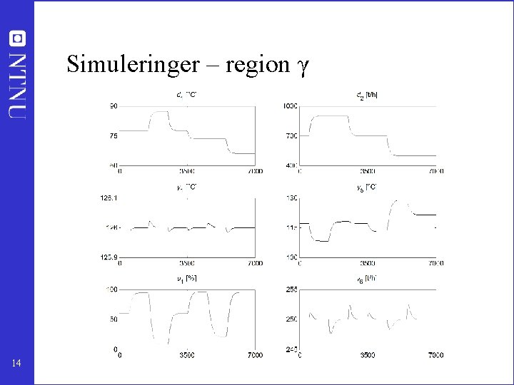 Simuleringer – region γ 14 
