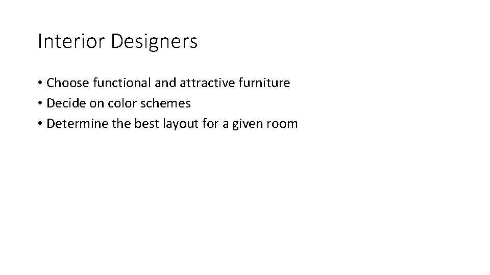 Design By Group A What did we research