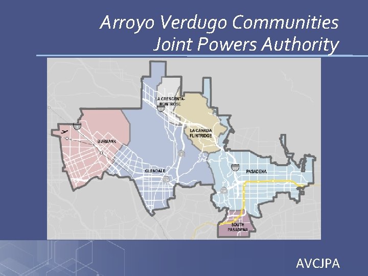 Arroyo Verdugo Communities Joint Powers Authority AVCJPA 