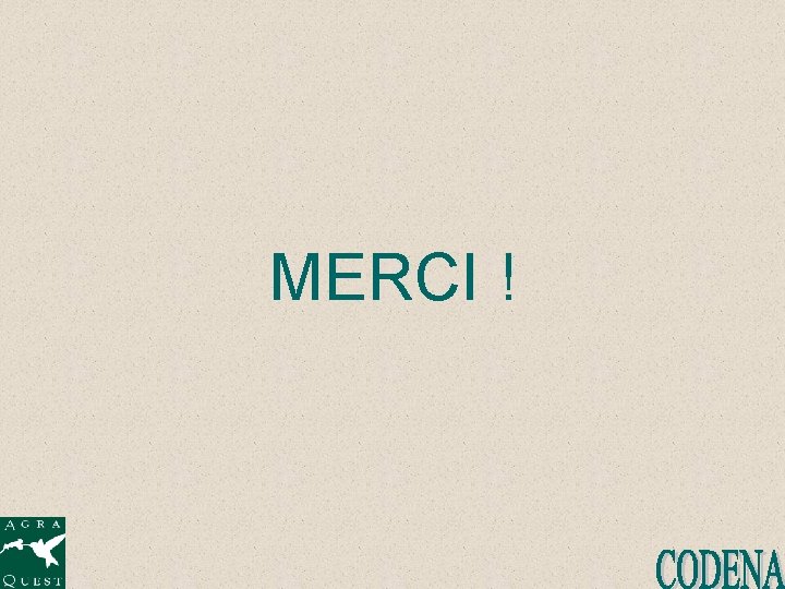 MERCI ! 