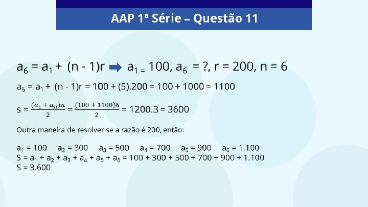 AAP 1ª Série – Questão 11 