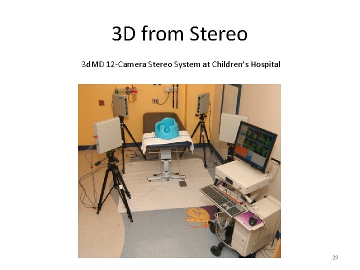 3 D from Stereo 3 d. MD 12 -Camera Stereo System at Children’s Hospital 3 D from Stereo 3 d. MD 12 -Camera Stereo System at Children’s Hospital