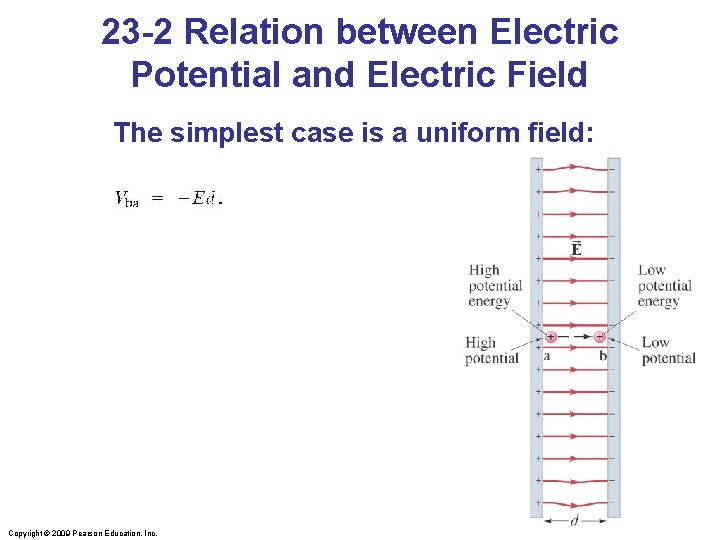 Lecture 4 Electricity Magnetism b Electric Potential Copyright