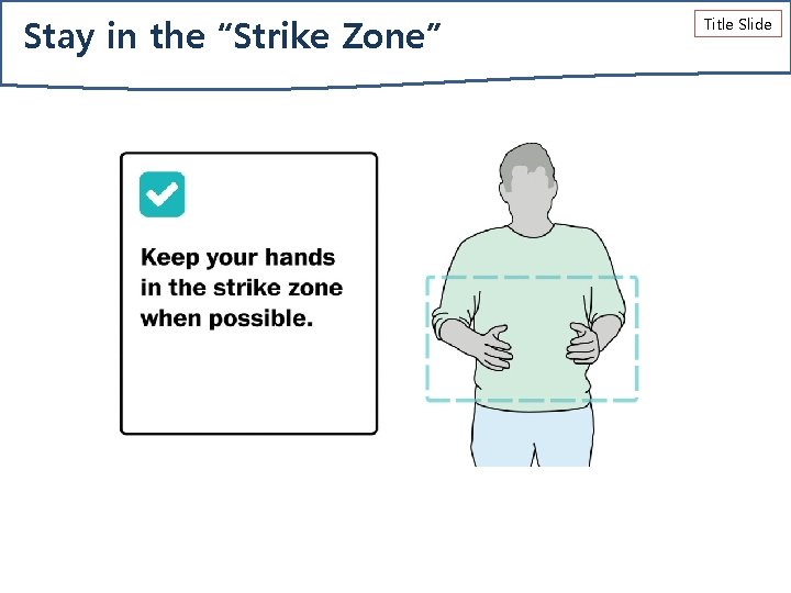 Stay in the “Strike Zone” Title Slide 