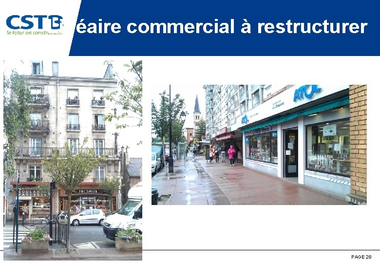 Linéaire commercial à restructurer PAGE 28 