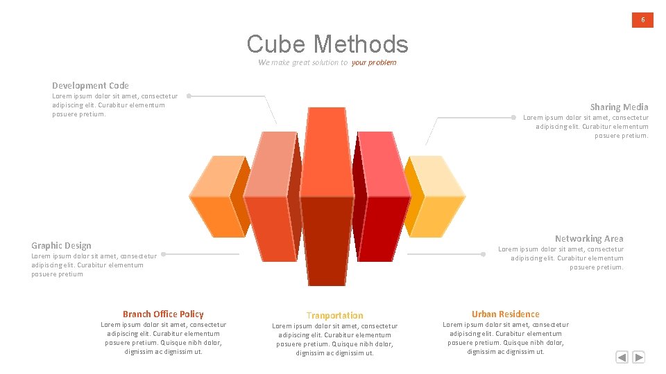 6 Cube Methods We make great solution to your problem Development Code Lorem ipsum