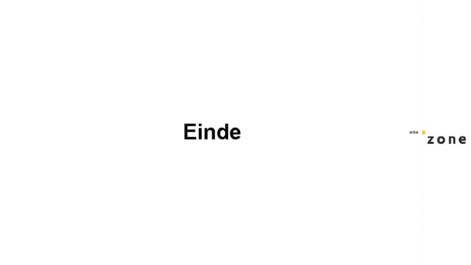 Einde 