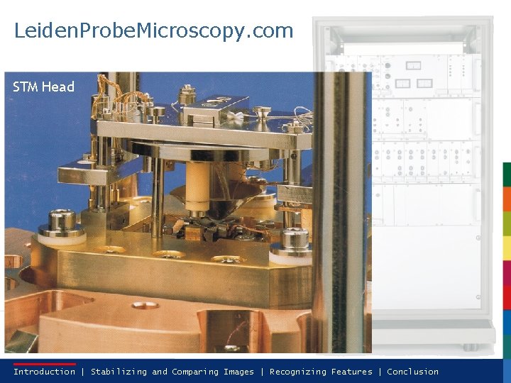 Leiden. Probe. Microscopy. com STM Head Feedback Drivers Scan Generator ADCs Introduction | Stabilizing