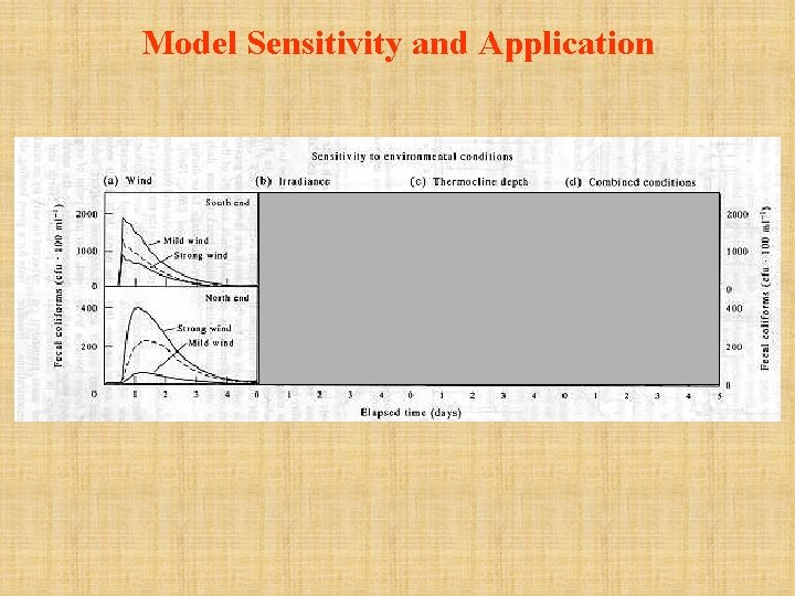 Model Sensitivity and Application 