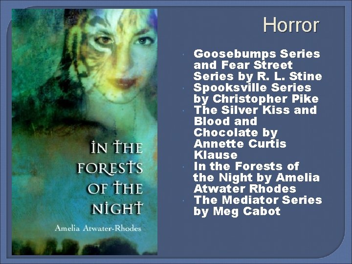 Horror Goosebumps Series and Fear Street Series by R. L. Stine Spooksville Series by