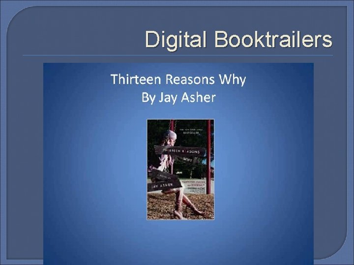 Digital Booktrailers 