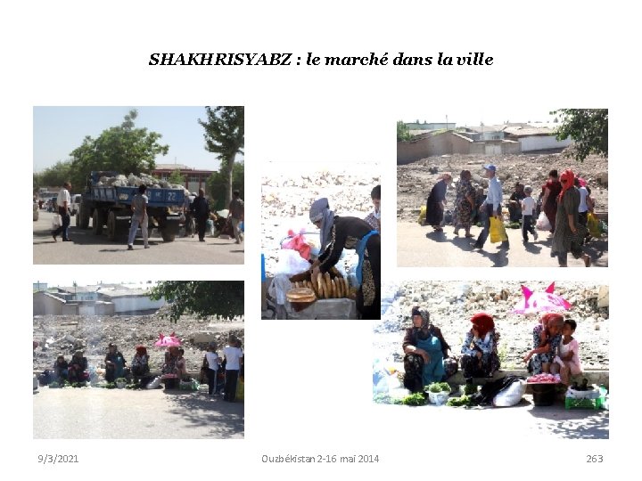 SHAKHRISYABZ : le marché dans la ville 9/3/2021 Ouzbékistan 2 -16 mai 2014 263