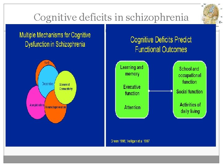 Cognitive deficits in schizophrenia 