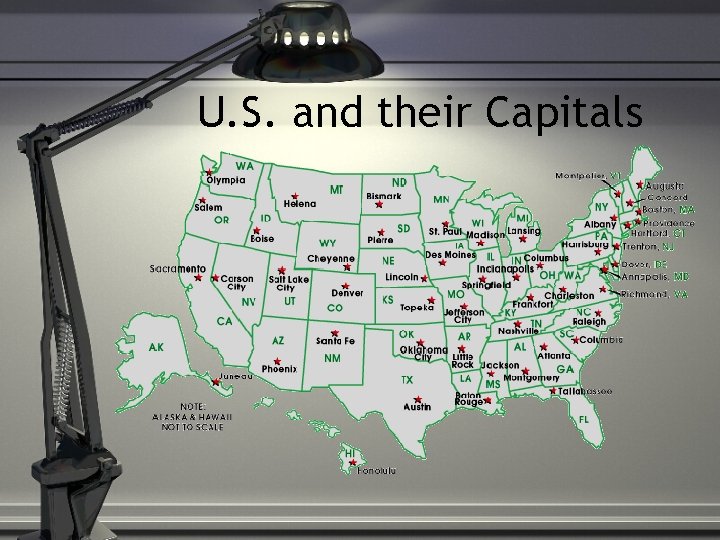 U. S. and their Capitals 
