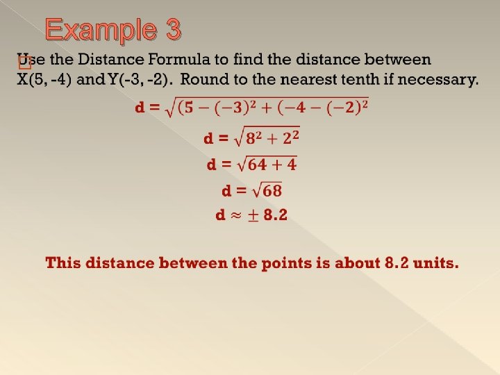 Example 3 � 