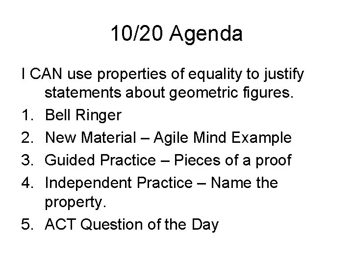 1020 Bell Ringer Step 1 Grab your notes